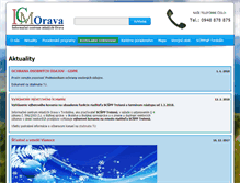 Tablet Screenshot of icmorava.sk